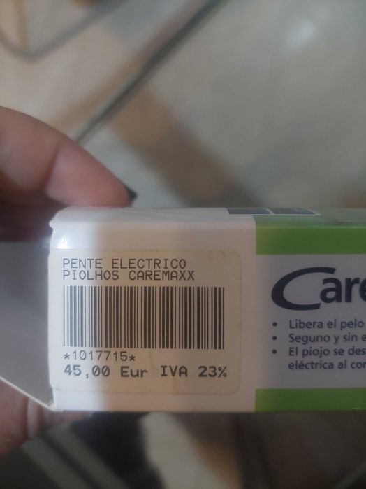 Pente eletrico para piolhos