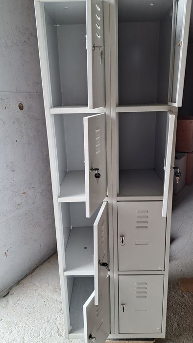 Szafa metalową socjalna 8 skrytkowa MALOW