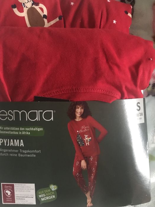 Pizama świateczna 100% bawełna