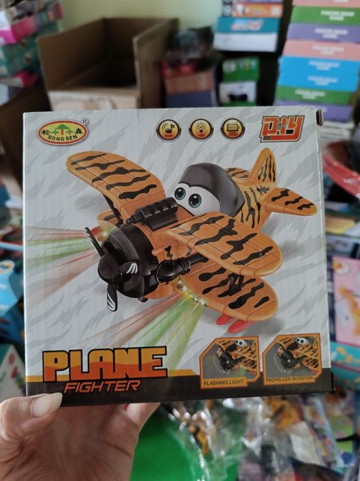 Синій трактор музичний українська мова каталка зі світлом машинка пазл