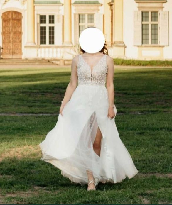 Suknia ślubna + 2 welony GRATIS