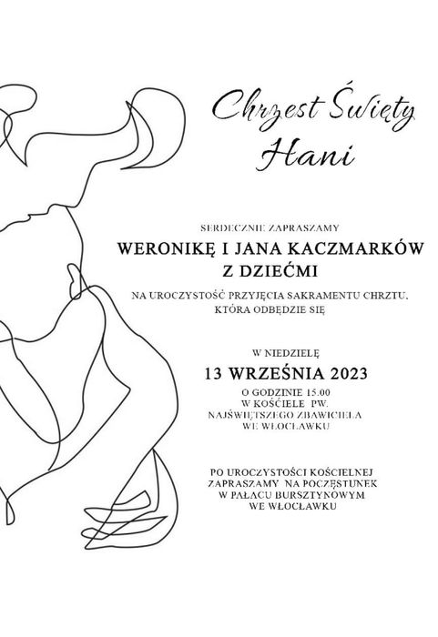 Zaproszenie na ślub wesele minimalistyczne boho