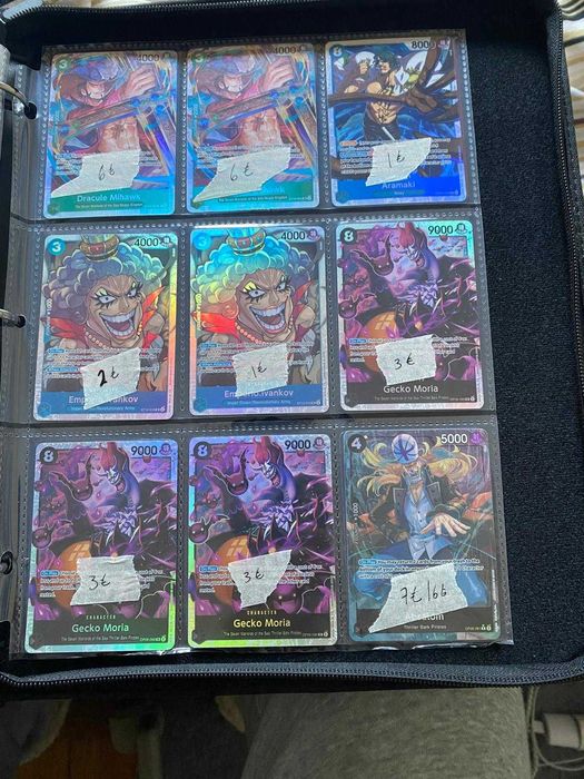 +500 Cartas Variadas One piece, c uc r