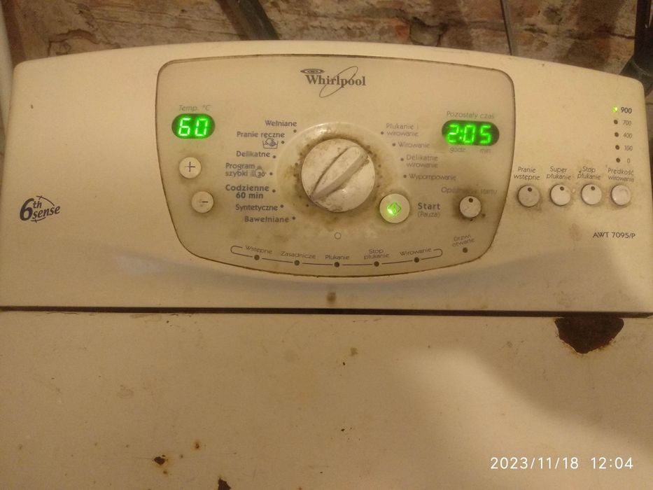 WHIRLPOOL AWT7095/P części polar bauknecht od 15 zł
