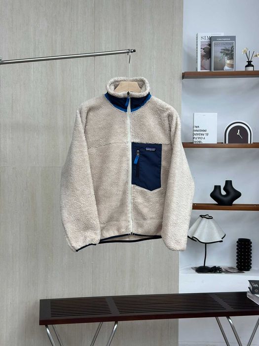 Patagonia Classic Retro-X Kurtka polarowa Patchwork kieszeniowy EUR:L