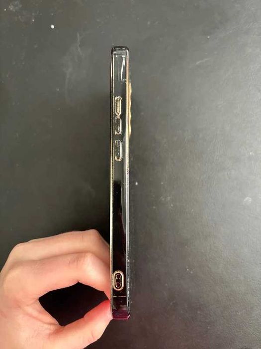 Czarny case  na telefon redmi 9- etui