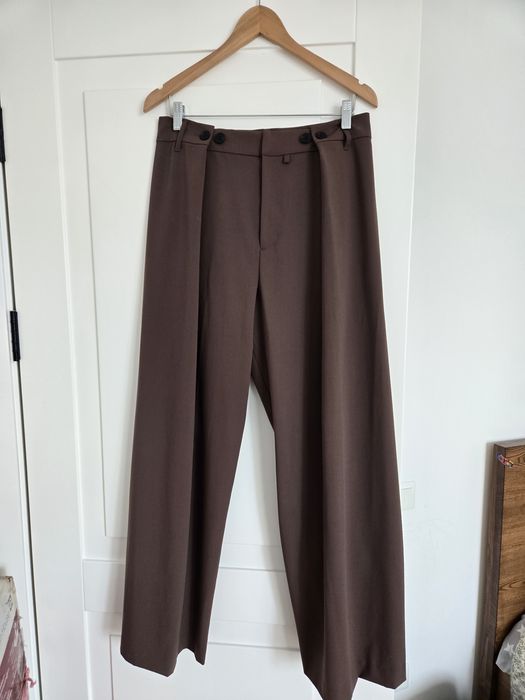 Брюки палаццо zara 38