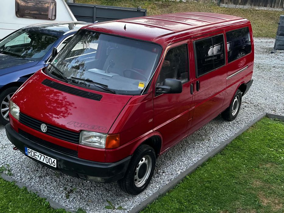 Volkswagen t4 2,5 benzyna synro 8 osob
