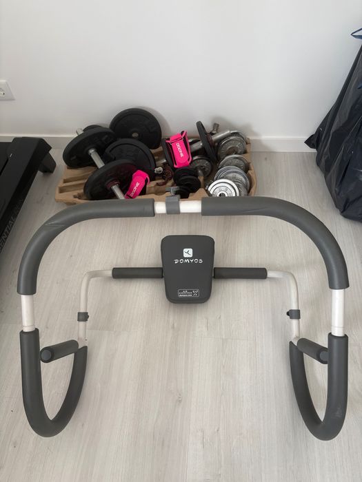 Material de musculação e ginásio