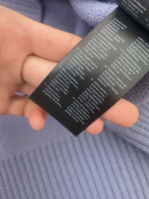 Джемпер arket 100% wool