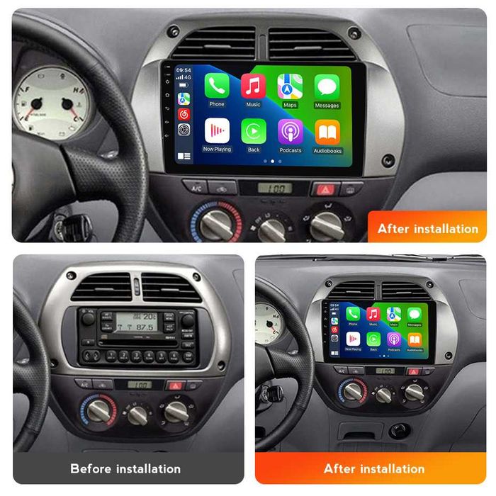 Штатна магнітола Toyota RAV4  gps НАВІГАЦІЯ андроїд