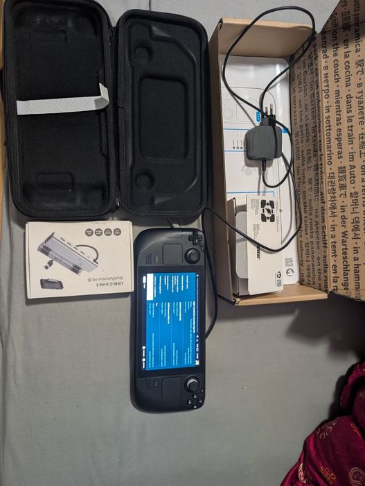 Steamdeck 16/256 + podstawka do tv