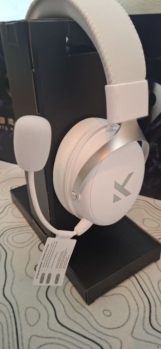 Mchose V9 Pro НОВІ Ігрові навушники White | Pink