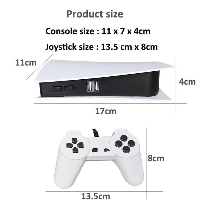 Consola Retro 8 Bit. Game Box Com 200 Jogos