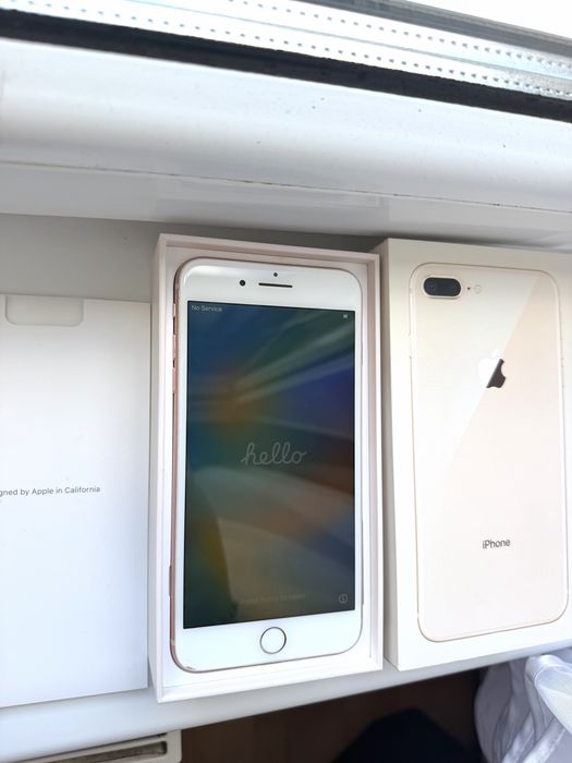 iPhone 8 plus gold 64GB 79% bateria