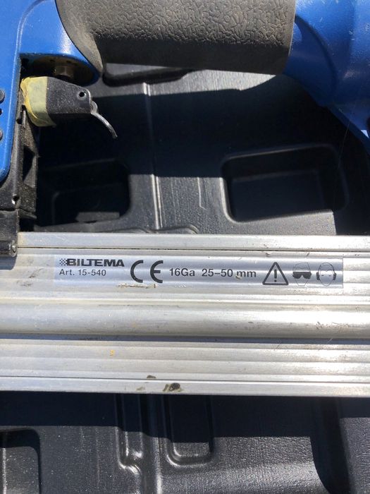 Pistolet gwozdziarka Biltema Uszkodzony