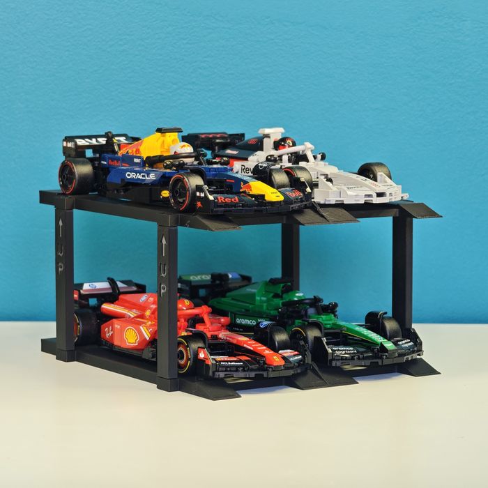 Modułowy Garaż na 4 Furmuły 1 LEGO Speed Champions