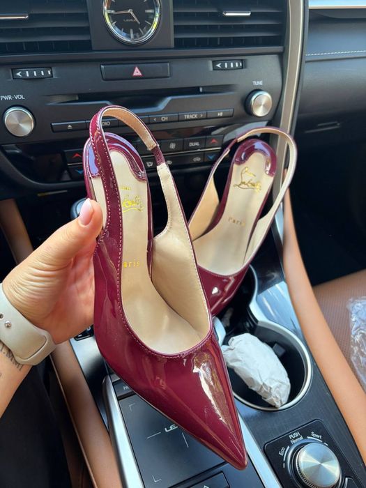 туфли Christian Louboutin с открытой пяткой