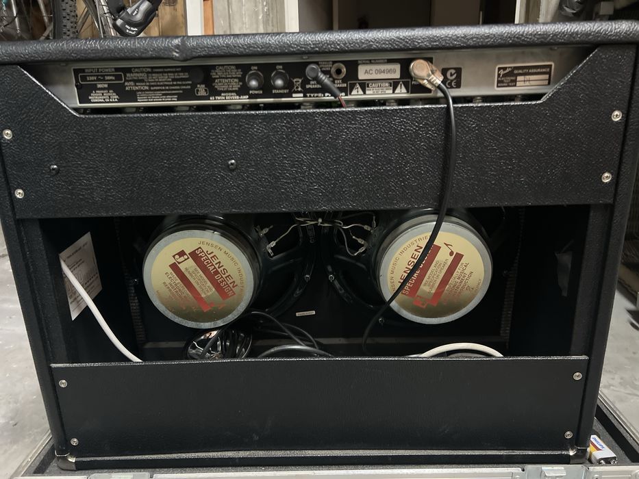 Wzmacniacz gitarowy fender Twin Reverb Amp 42-1 perelka