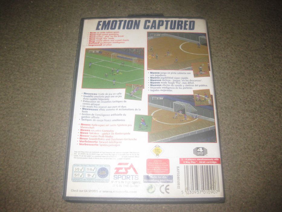 Jogo "FIFA 97" para Sega Mega Drive