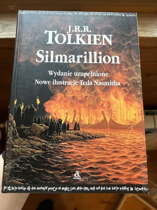 JRR Tolkien Silmarillion wydanie z 2009 twarda oprawa Amber
