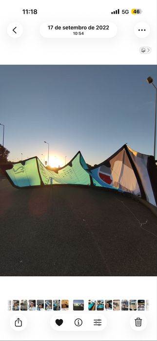 Kitesurf ozone v3 // 12 metros + material completo