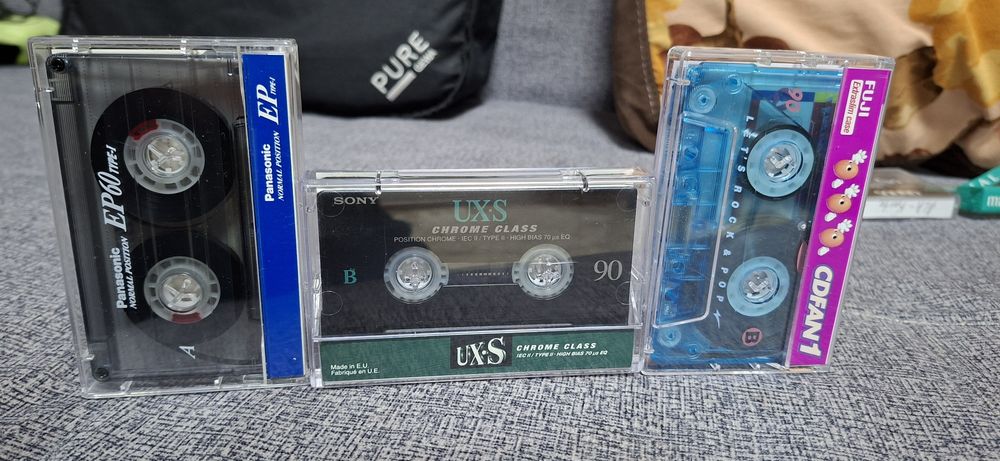 Maxell, Tdk, Sony аудиокассеты