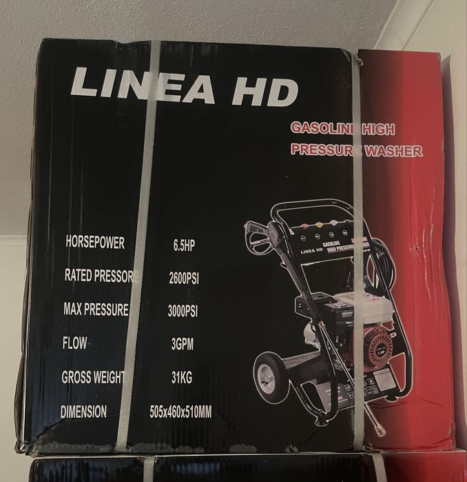 Maquina de limpeza de alta pressão 200 bar nova a gasolina