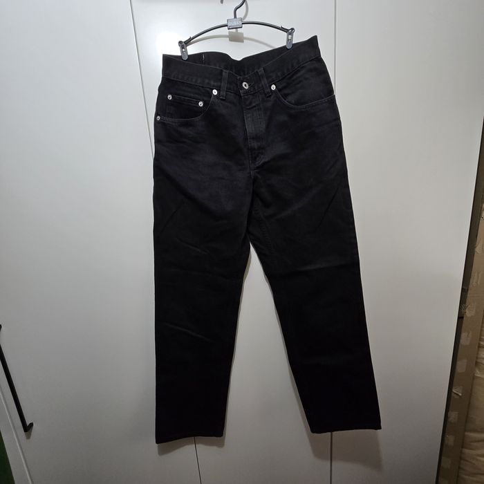 Spodnie Mustang nevada mom jeans L wysoki stan czarne grube 32/32