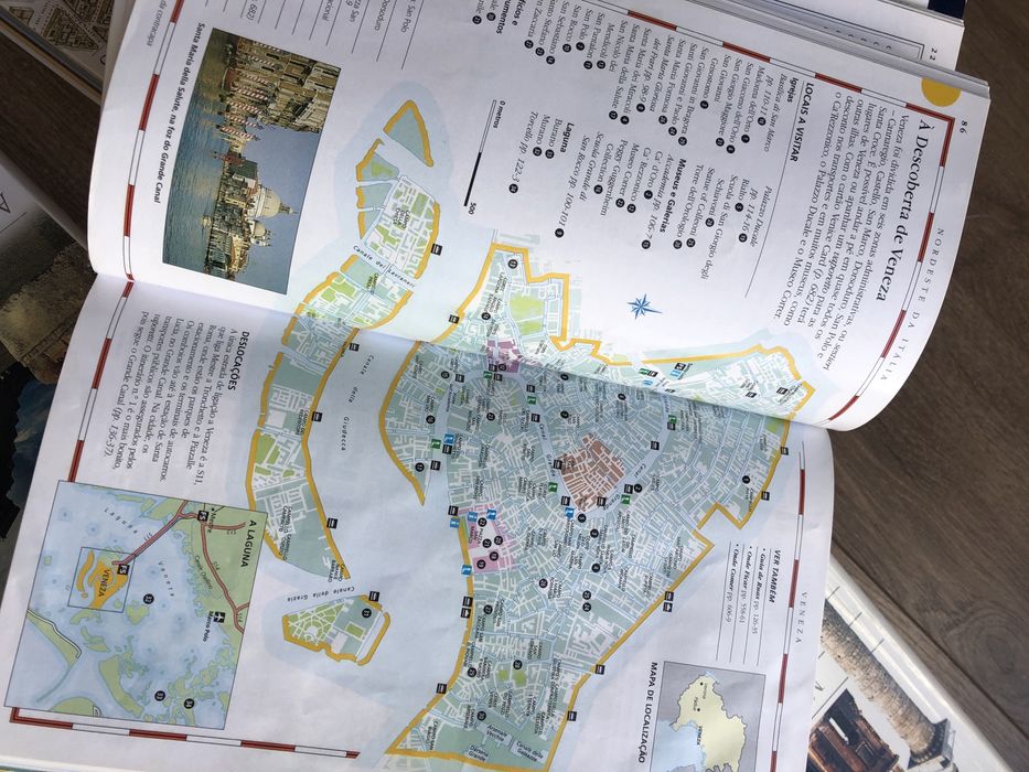 Guias de viagem variados (lote completo ou em separado)