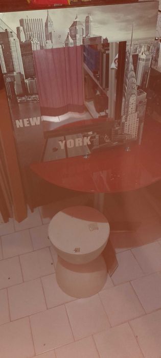 Espelho de parede em madeira lacada Nova York 60cm x4.5 cm