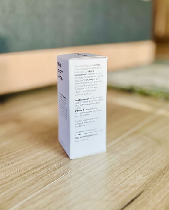 Nowe Skinimal Serum nawilżające hialuronowe 3% z wit. B 5 30ml