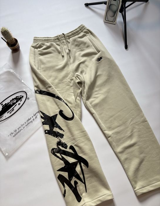 Спортивні штани бежеві Corteiz L