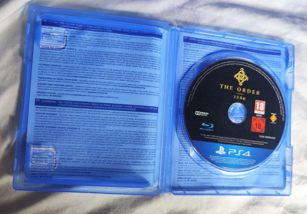 Jogo The order 1886 de ps4