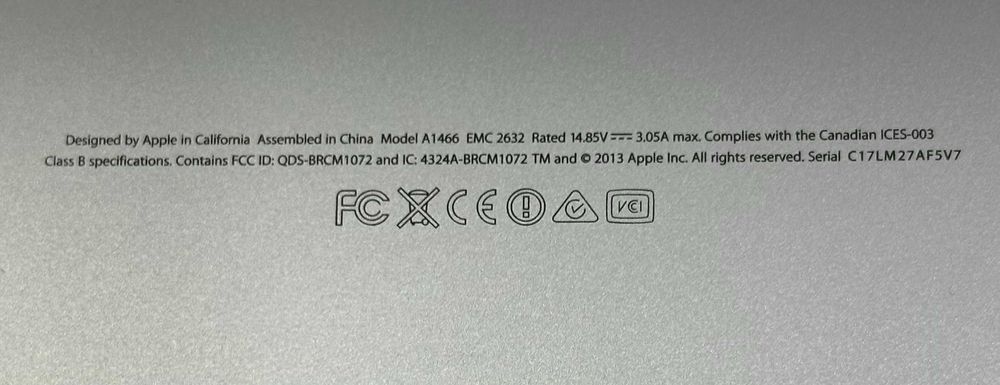 MacBook Air 13 Retina, Intel i5, 4Gb RAM, SSD 250Gb | Читайте опис!