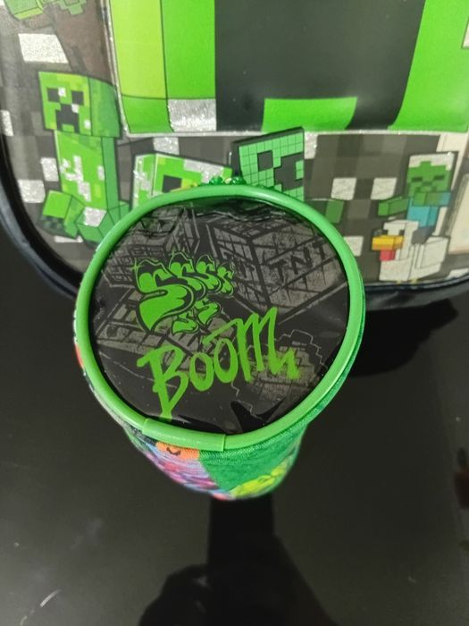 Conjunto Escolar Minecraft (Mochila + Estojo) –  Novo!