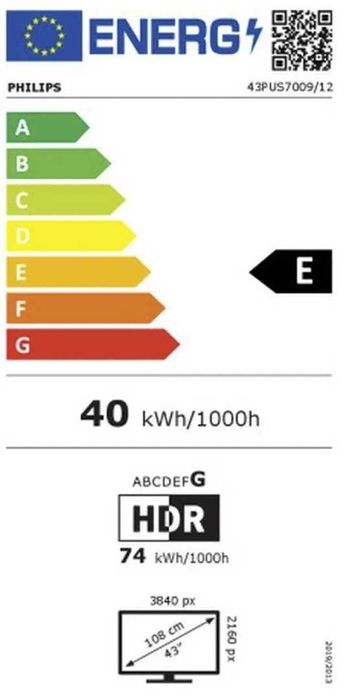 Telewizor LED Philips 43PUS7009 43 cale 4K UHD Smart TV