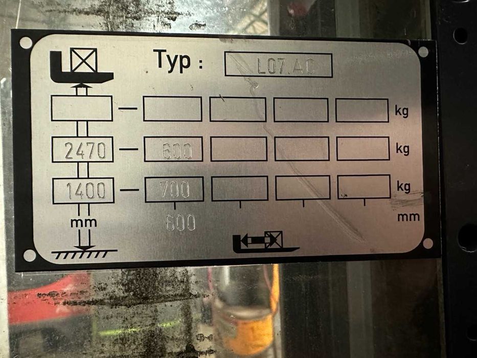 Linde L07 paletowy elektryczny widlak L12 L10