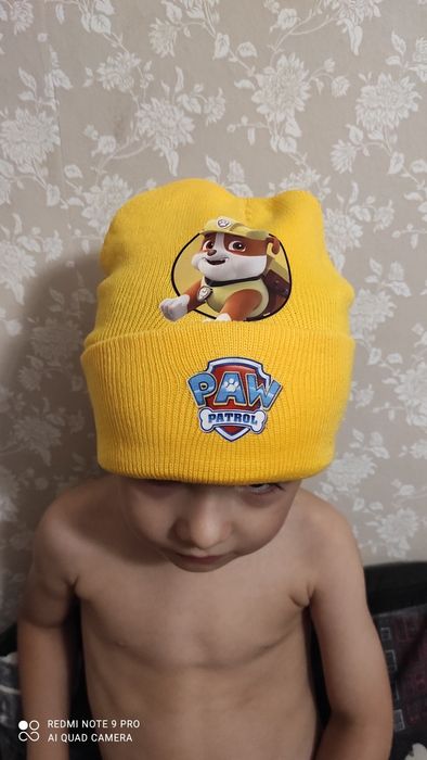 Шапка нова хлопчику щенячий собачий щенячий патруль і