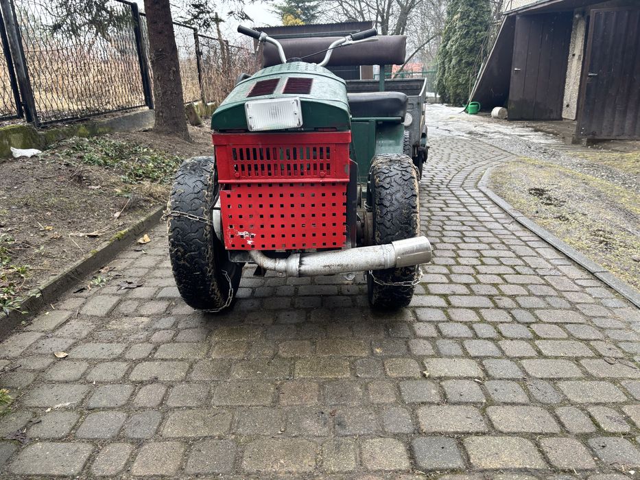 Traktor dzik sam silnik wfm skosna glowica