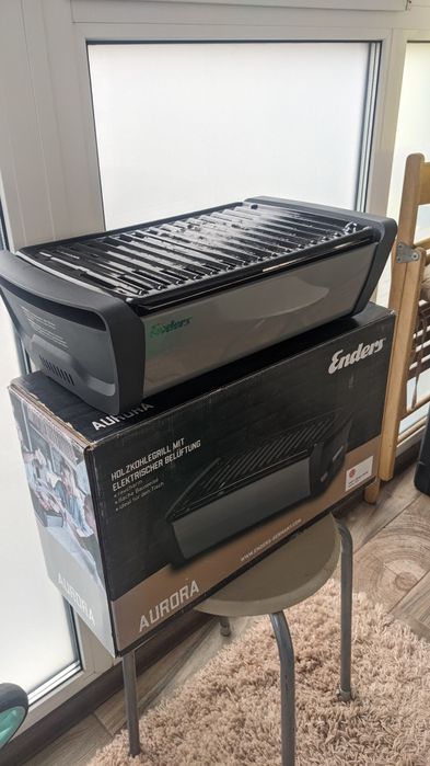 Бездымный угольный гриль Enders Aurora Grey