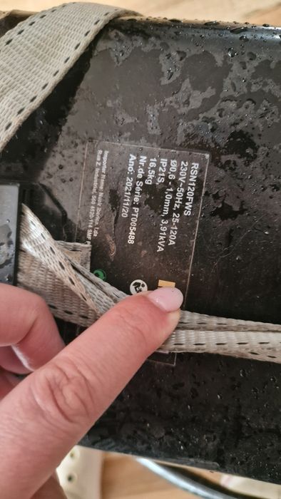 Maquina de soldar a fio