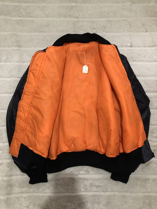 BOMBER (XL) MA-1A England Jacket Airman’s 100% Nylon мужской бомбер