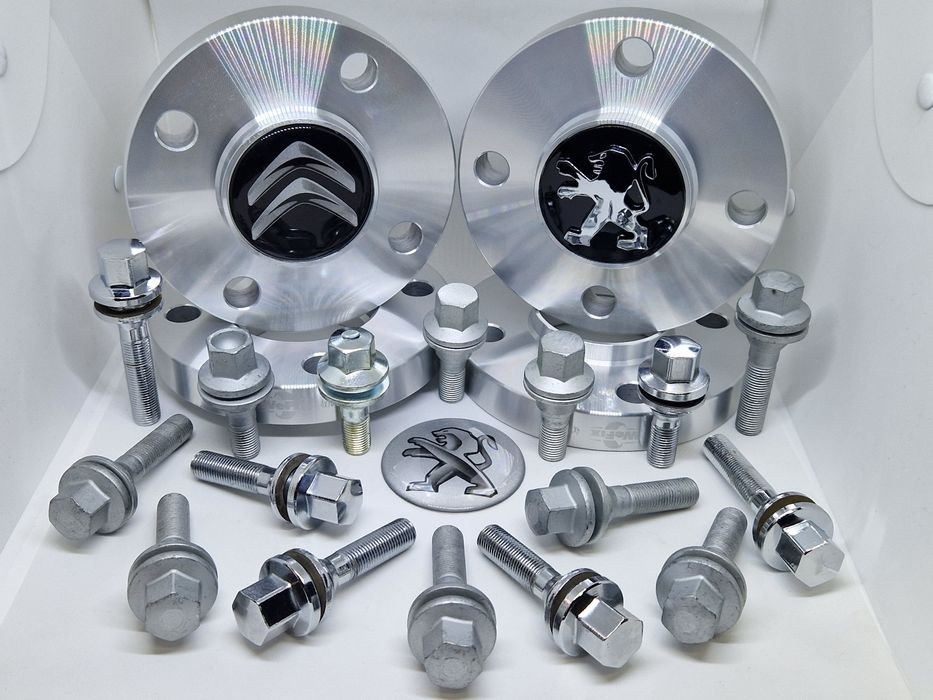 Проставки алюмінієві Citroen/Peugeot 4×108 65.1 Пежо/Сітроєн 15/20мм