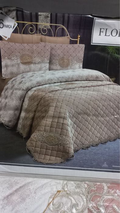 Набор!Шикарное покрывало и две наволочки , Туруия