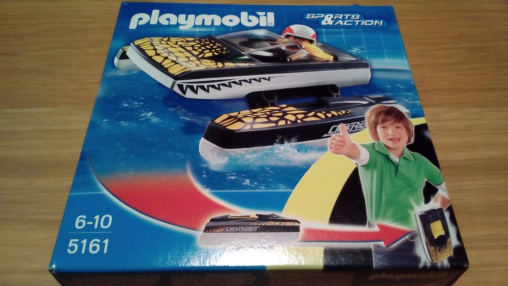 Playmobil Lancha Policia 5263 City Action e Lancha 5161 City Action