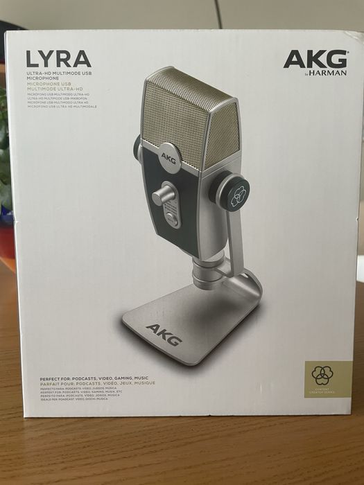 Microfone USB multimodal AKG Lyra
