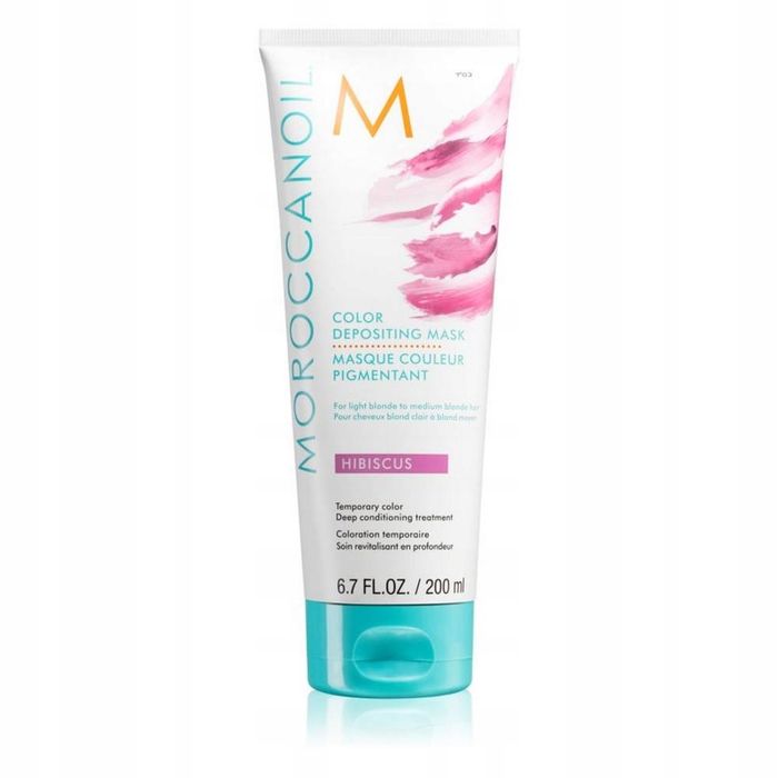 Moroccanoil Koloryzująca Maska do Włosów Hibiscus Odżywia 200ml