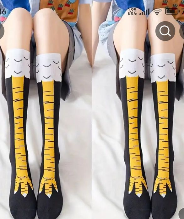 Гольфи " курячі лапи".