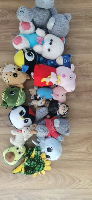 Tanio zestaw pluszaków